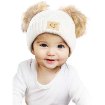 Stylish Funky Junque Baby Winter Beanie - Cozy & Cute