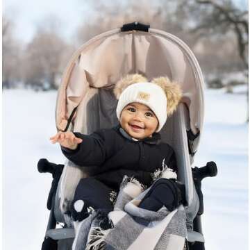 Stylish Funky Junque Baby Winter Beanie - Cozy & Cute