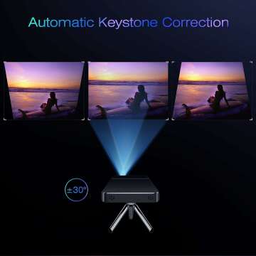 AKASO Mini Projector