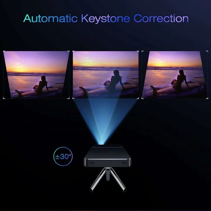 AKASO Mini Projector