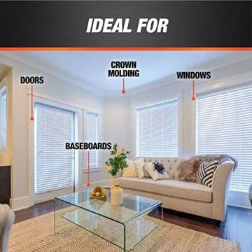 DAP Fast Dry Caulk with Silicone for Indoor/Outdoor Use