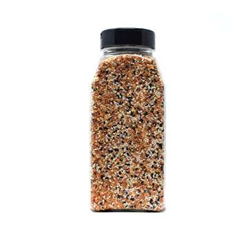 Everything Bagel Seasoning Premium Spice Blend With PINK Himalayan Salt Sesame Seeds Onion Garlic And Poppy Seed Bulk Shaker Gluten Free Keto And Paleo 12 Oz