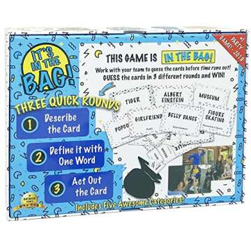 It's in The Bag Ultimate Game for All Ages, Fun Family Nights