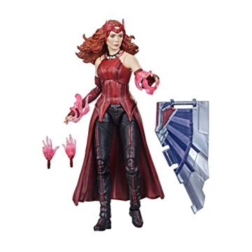 Avengers Hasbro Marvel Legends Series 6-inch Action Figure Toy Scarlet Witch, Premium Design and 4 A...