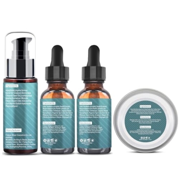 Beard Grooming Kit with Straight Razor & Shaping Tools