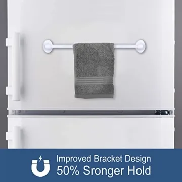 Kenney Adjustable Magnetic Rod for Easy Home Organization