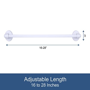 Kenney Adjustable Magnetic Rod for Easy Home Organization