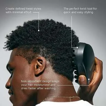 KISS Twist King Tool & Curl Gel for Perfect Twists