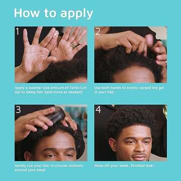 KISS Colors & Care Twist King Premium Twist Tool & Twist Curl Gel, Long-Lasting Durable, 2X Longevity, Defines Twists, Moisturizing & Promotes Hair Growth