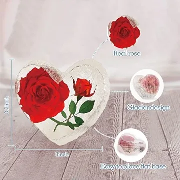 Romantic Anniversary Gifts for Wife - Unique Rose & Ring