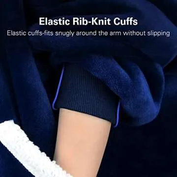 Comfortable DEPAD Oversized Wearable Blanket Hoodie