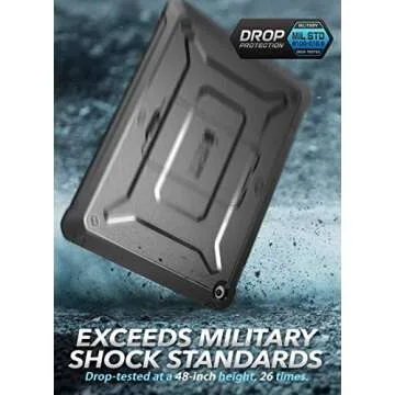 Durable SUPCASE Unicorn Beetle Pro iPad Case 9th Gen