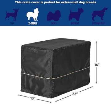 MidWest Homes for Pets Dog Crate Cover for Comfort and Privacy