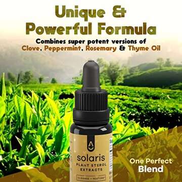 ACTIVATION Solaris Immune Booster Products - Peppermint, Rosemary, Clove, and Thyme Oil Blend with P...