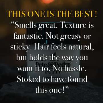 Pete & Pedro HAIR PUTTY - Strong Hold, Matte Finish, Low Shine Hair Clay for Men, Ideal for Hairstyling & Grooming Medium, Messy, & Shorter Hairstyles | Water soluble, As Seen on Shark Tank, 2 oz.