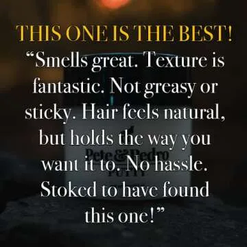 Pete & Pedro HAIR PUTTY - Strong Hold, Matte Finish, Low Shine Hair Clay for Men, Ideal for Hairstyling & Grooming Medium, Messy, & Shorter Hairstyles | Water soluble, As Seen on Shark Tank, 2 oz.