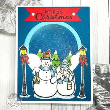 Hero Arts Merry Snowmen Frame Cuts Bundle for Cardmaking