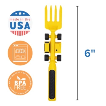 Fun & Durable Toddler Construction Utensils Made in USA