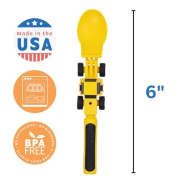 Fun & Durable Toddler Construction Utensils Made in USA