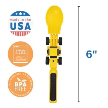 Fun & Durable Toddler Construction Utensils Made in USA