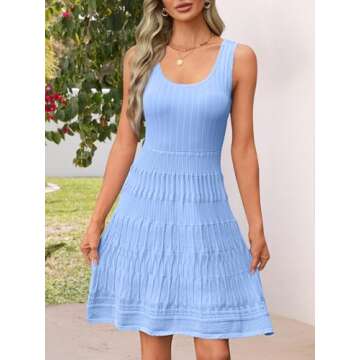 MEROKEETY Women’s Summer Mini Dress for Effortless Style