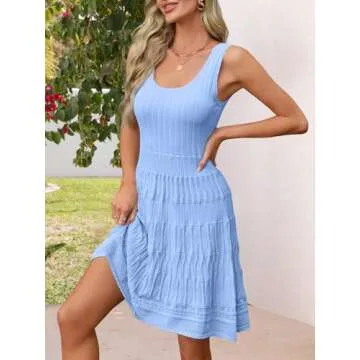 MEROKEETY Women’s Summer Mini Dress for Effortless Style