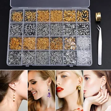 Earring Making Supplies Kit 2900pcs for Jewelry Making