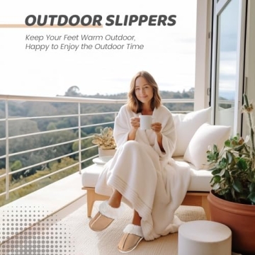 WATMAID Women’s Memory Foam House Slippers for Comfort