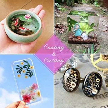 Limino UV Resin 120g for Craft Projects - Quick Cure Epoxy