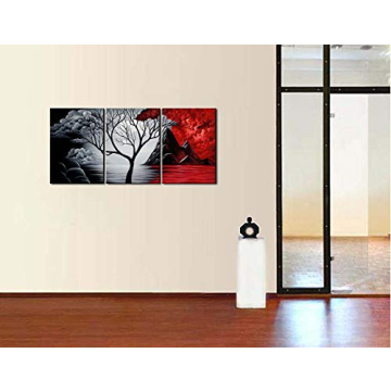 Stunning Wieco Art Cloud Tree Canvas Print for Home Decor