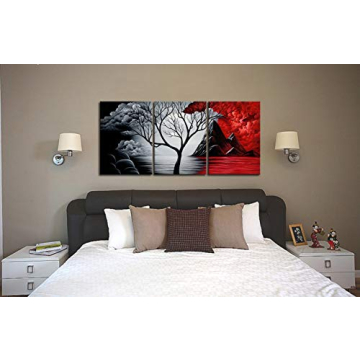 Stunning Wieco Art Cloud Tree Canvas Print for Home Decor
