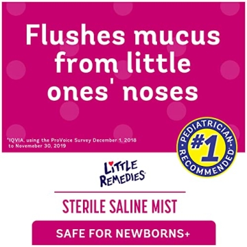 Little Remedies Saline Nasal Mist Safe for Newborns