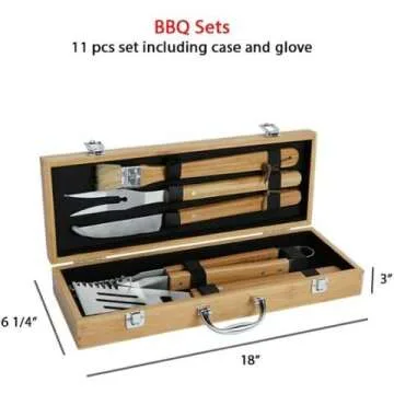Personalized BBQ Grill Set – Gift for Men & Dads