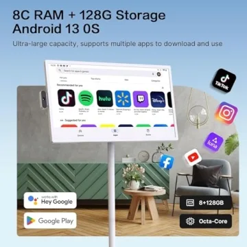 ApoloSign 24-Inch Portable Touch Screen Android 13 Smart Monitor