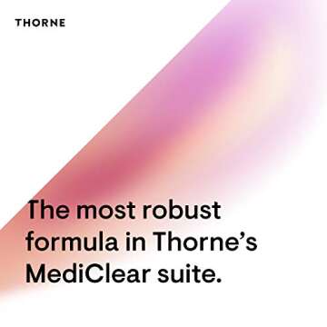 THORNE MediClear-SGS - Foundational Support, Eliminate Environmental and Dietary Toxins - Rice and Pea Protein-Based Drink Powder with a Complete Multivitamin-Mineral Profile - Vanilla - 34.4 Oz