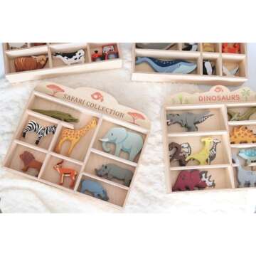 Tender Leaf Toys Dinosaur Animals Set - Eco-Friendly Playtime Fun