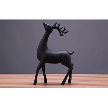 Luganiso Reindeer Figurines Set for Cozy Home Decor