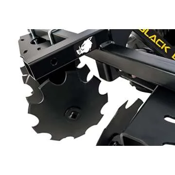 Black Boar ATV Disc Harrow - Tough Soil Breaker Implement
