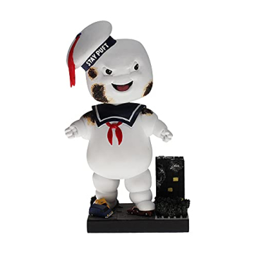 Royal Bobbles Ghostbusters Classic Stay Puft Collectible Bobblehead Statue - Scorched Variant