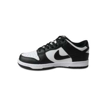 Nike Women's Dunk Low Sneakers, White/Photon Dust, 8.5 Medium US