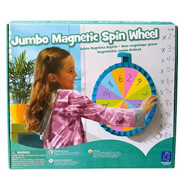 Engaging Magnetic Spin Wheel for Classroom Fun