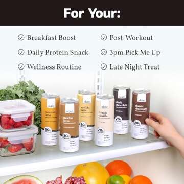 Slate Milk Energy Variety Pack - Protein Iced Coffee Choices