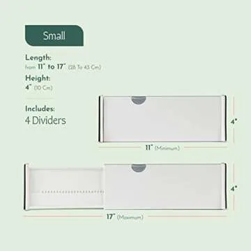 Adjustable Drawer Divider Set - Perfect for Any Area