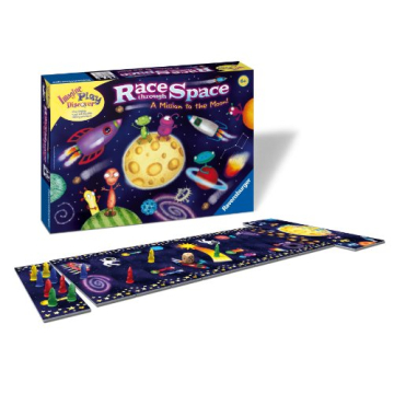 Ravensburger Race Through Space Board Game for Kids