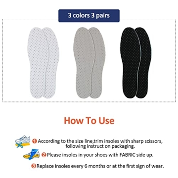 Ultra-Soft Breathable Insoles for All-Day Comfort