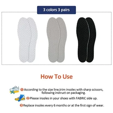 Ultra-Soft Breathable Insoles for All-Day Comfort