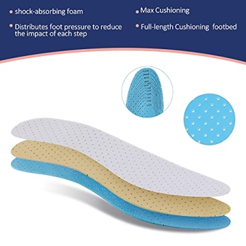 Ultra-Soft Breathable Insoles for All-Day Comfort