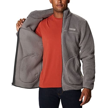 Columbia Men's Rugged Ridge II Sherpa Fleece Jacket for Comfort