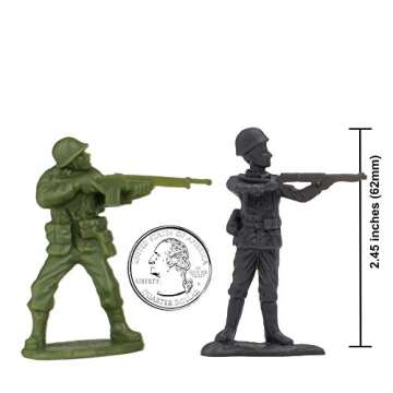 BMC WW2 Secret Stronghold Playset for Kids and Collectors