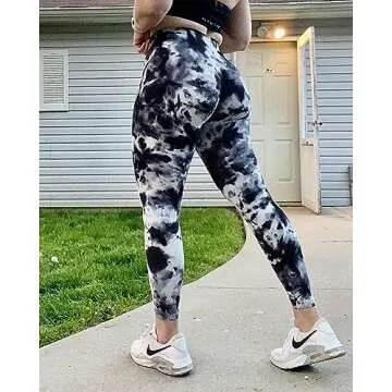 AUROLA Dream Tie Dye Leggings for Stylish Comfort